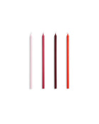 Slim Candle - Pink and Red