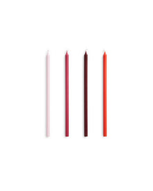 Slim Candle - Pink and Red