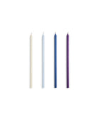 Slim Candle - Purple and Blue