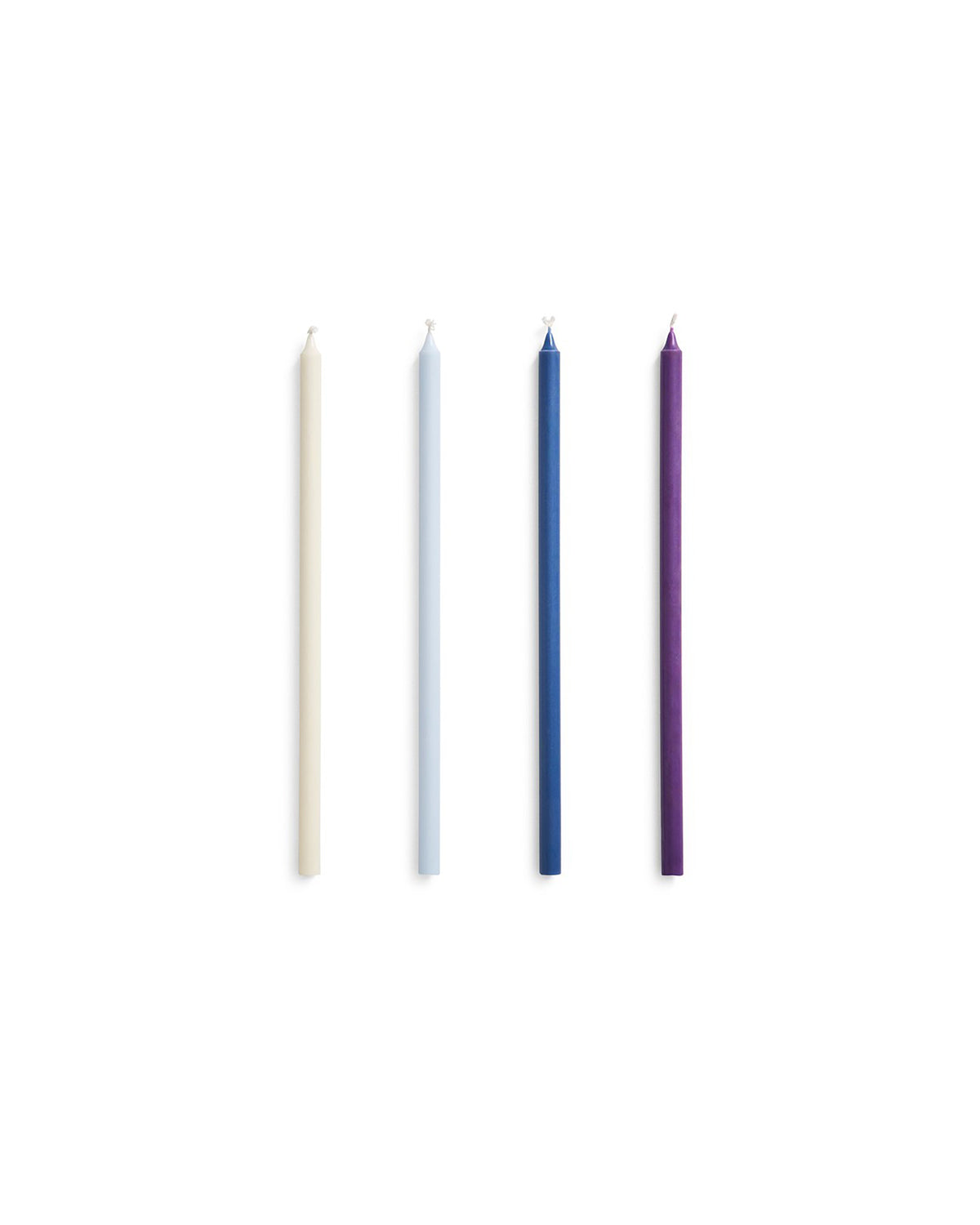 Slim Candle - Purple and Blue