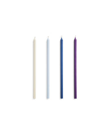 Slim Candle - Purple and Blue