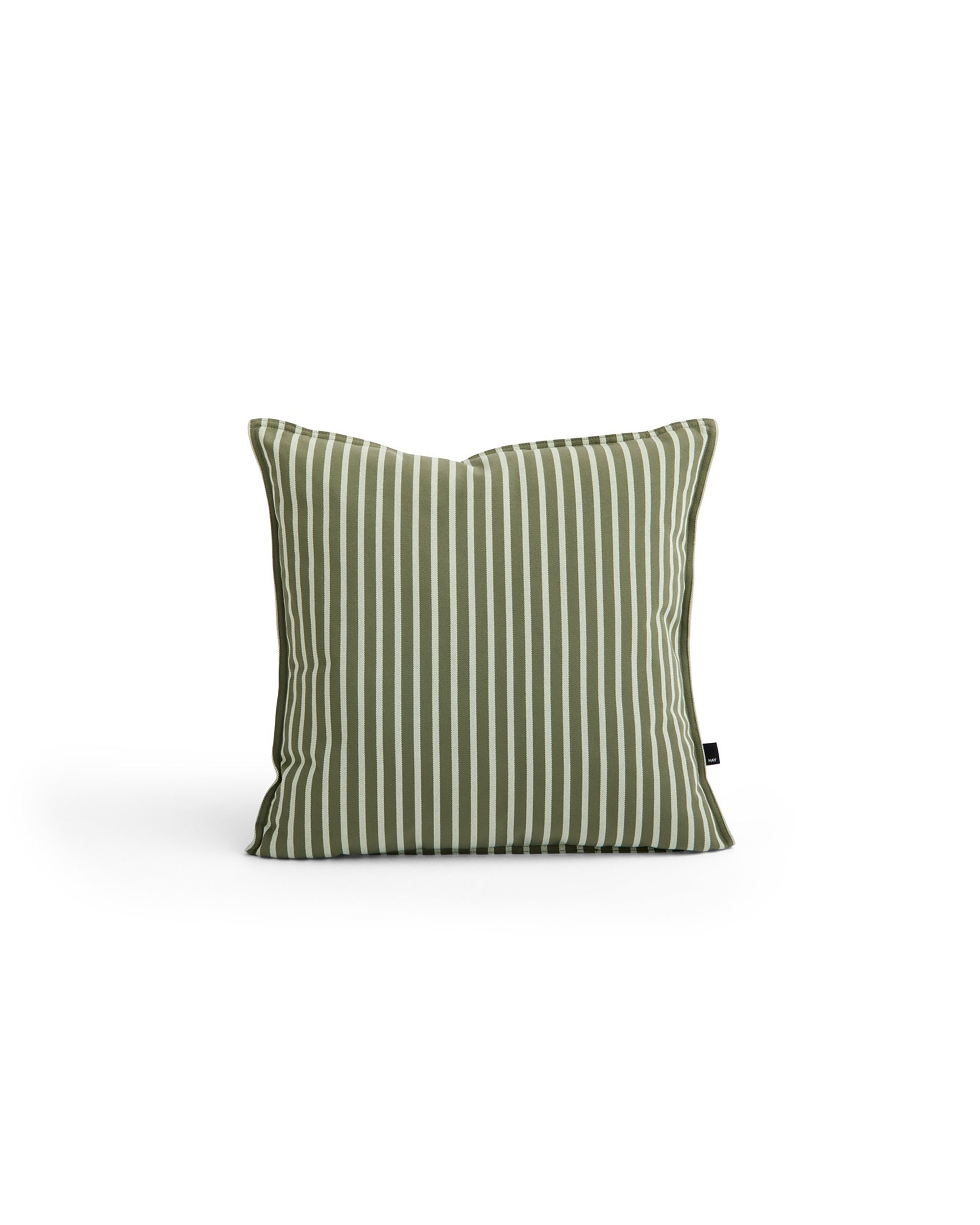 Terrazza Cushion - 50 × 50 - Olive Bold Stripe