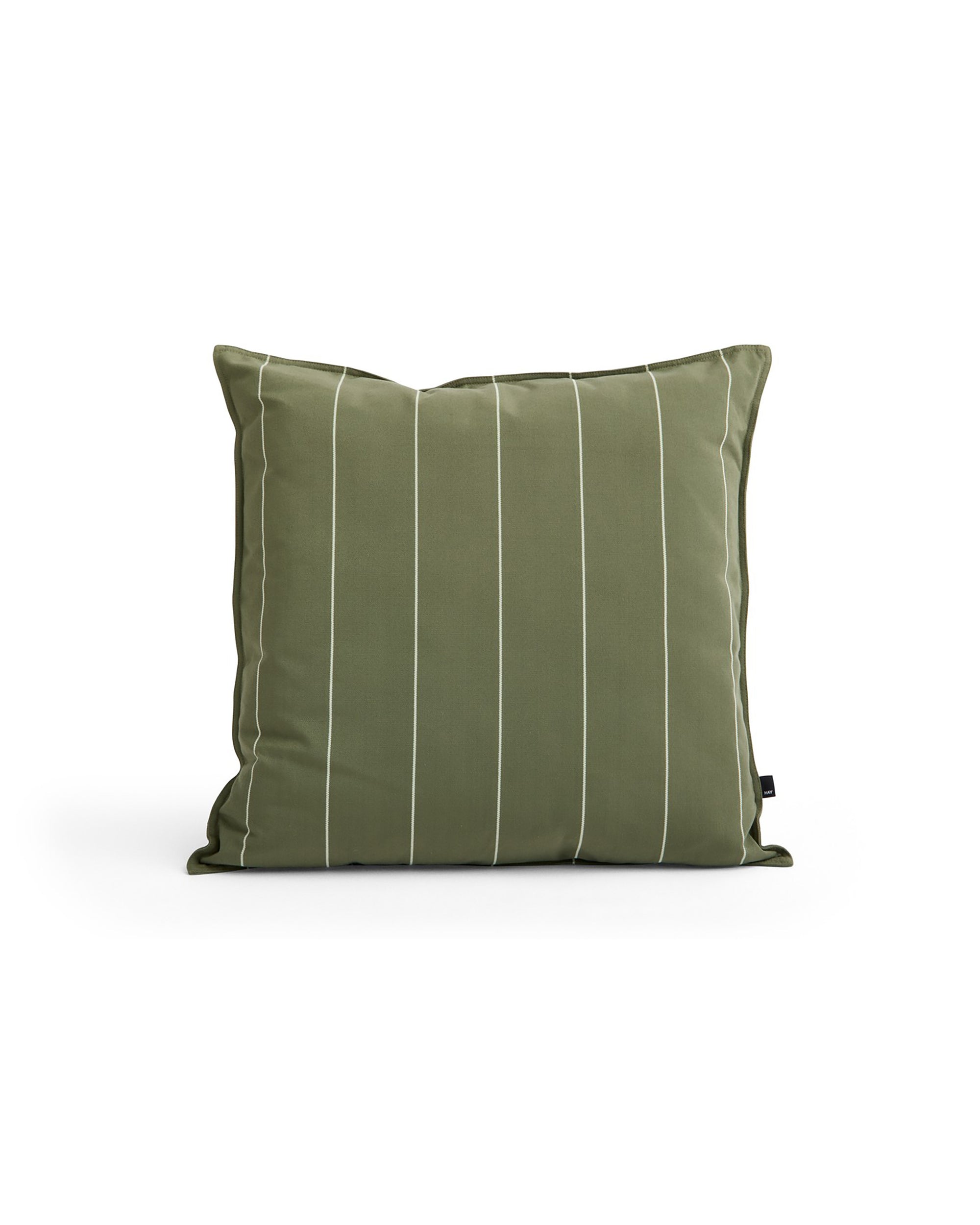 Terrazza Cushion - 60 × 60 - Olive Narrow Stripe