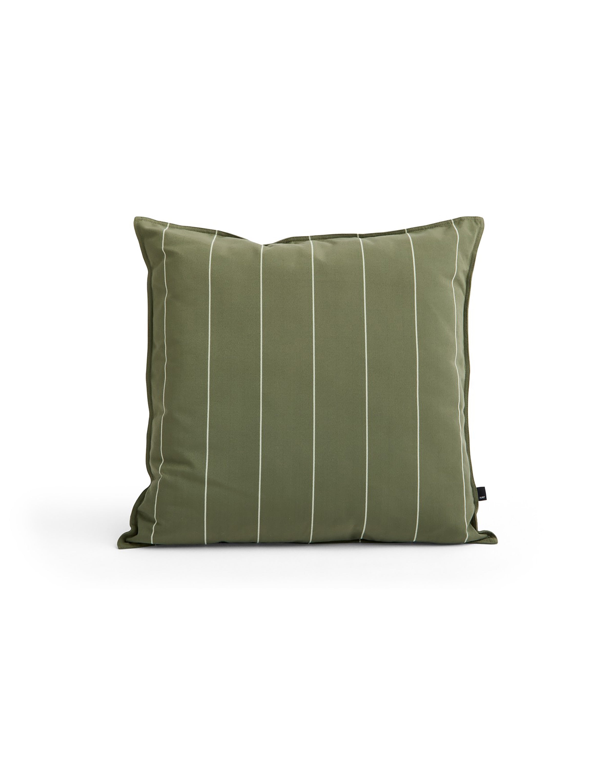 Terrazza Cushion - 60 × 60 - Olive Narrow Stripe