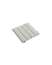 Terrazza Seat Cushion - 40 × 40 - Grey Bold Stripe