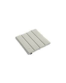 Terrazza Seat Cushion - 40 × 40 - Grey Bold Stripe