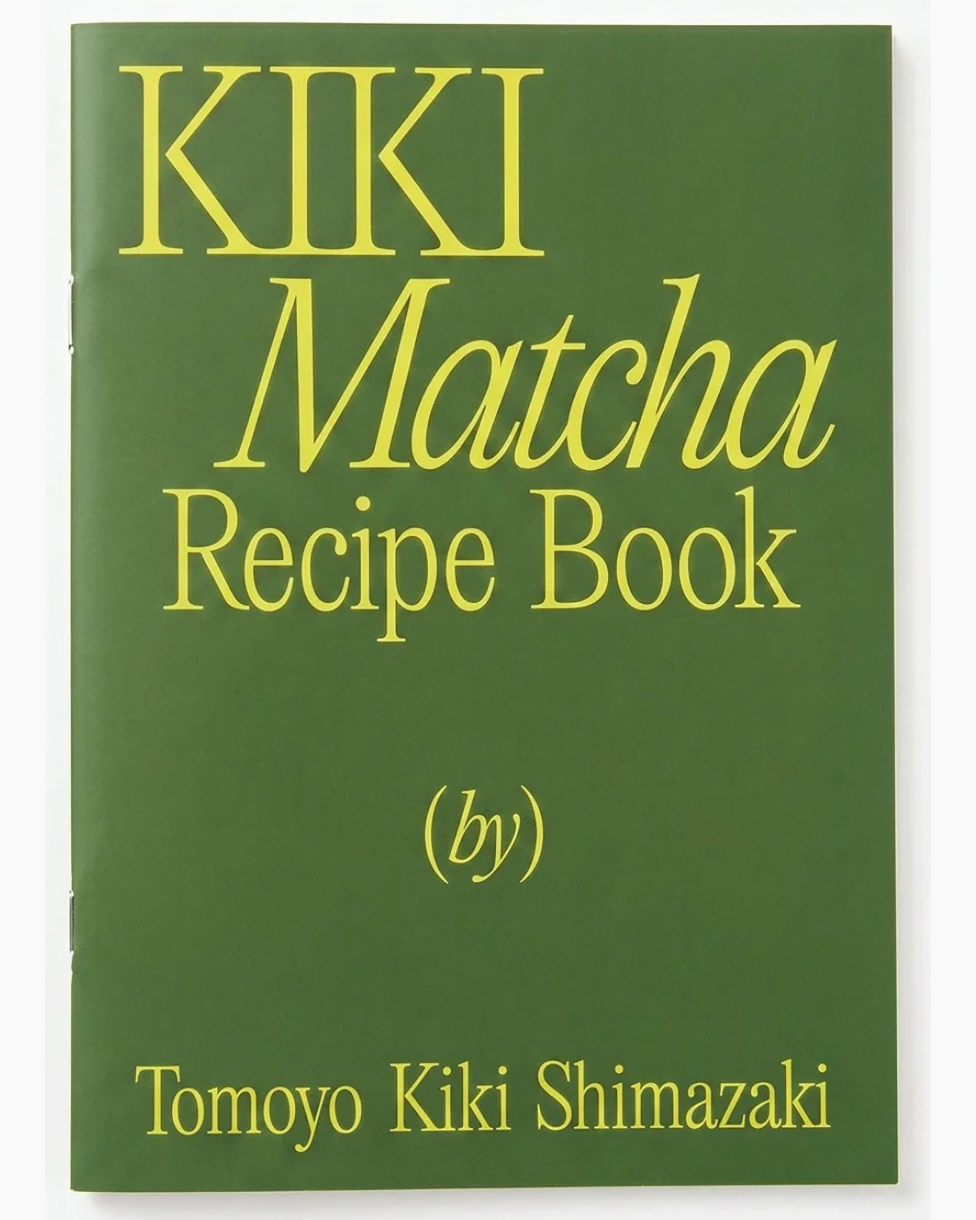 Kiki Matcha Recipe Book