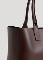 Filippo Work Bag - Dark Brown Vitello