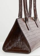 Ketty Bag - Dark Brown Croco