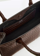 Ketty Bag - Dark Brown Croco