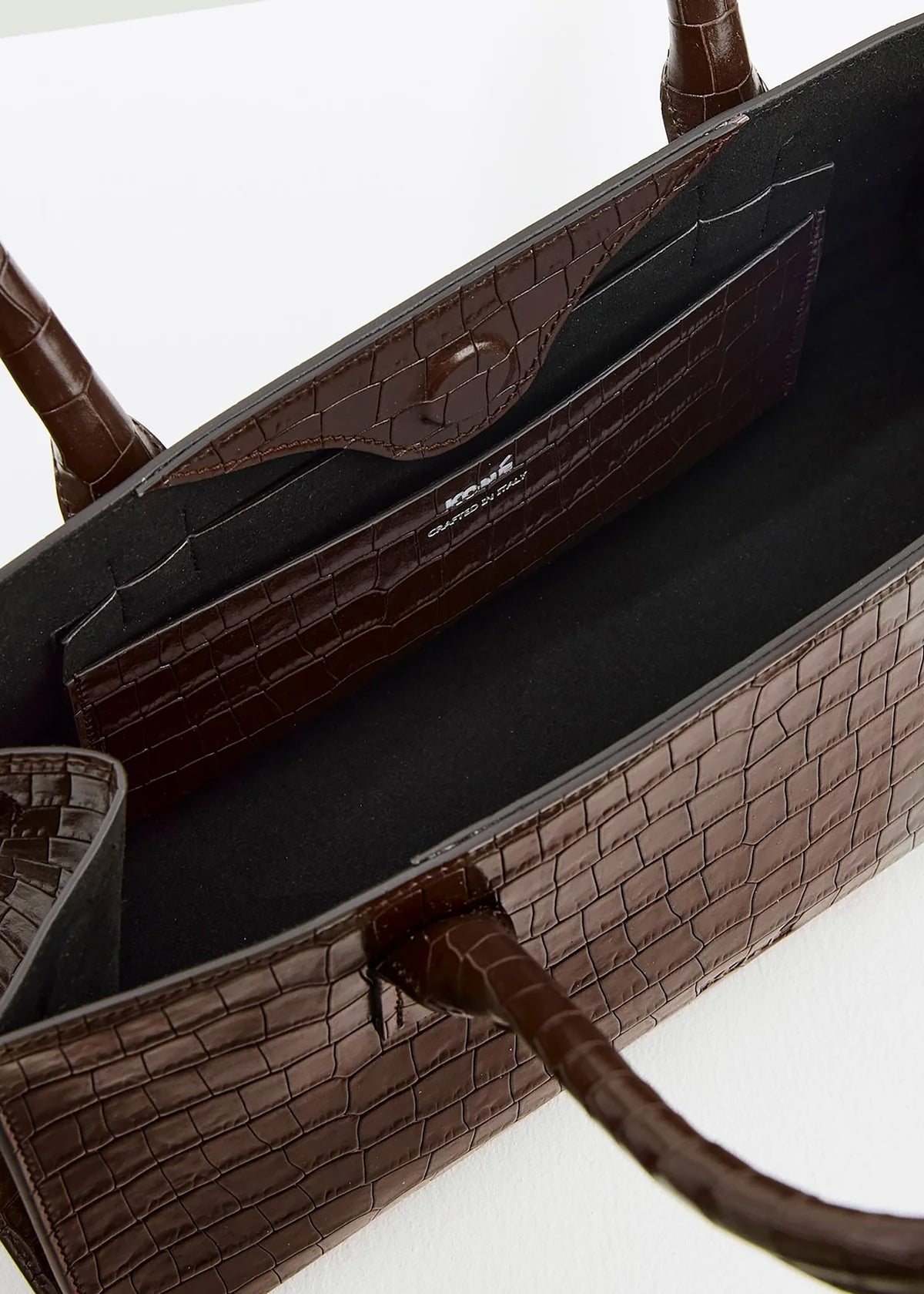 Ketty Bag - Dark Brown Croco