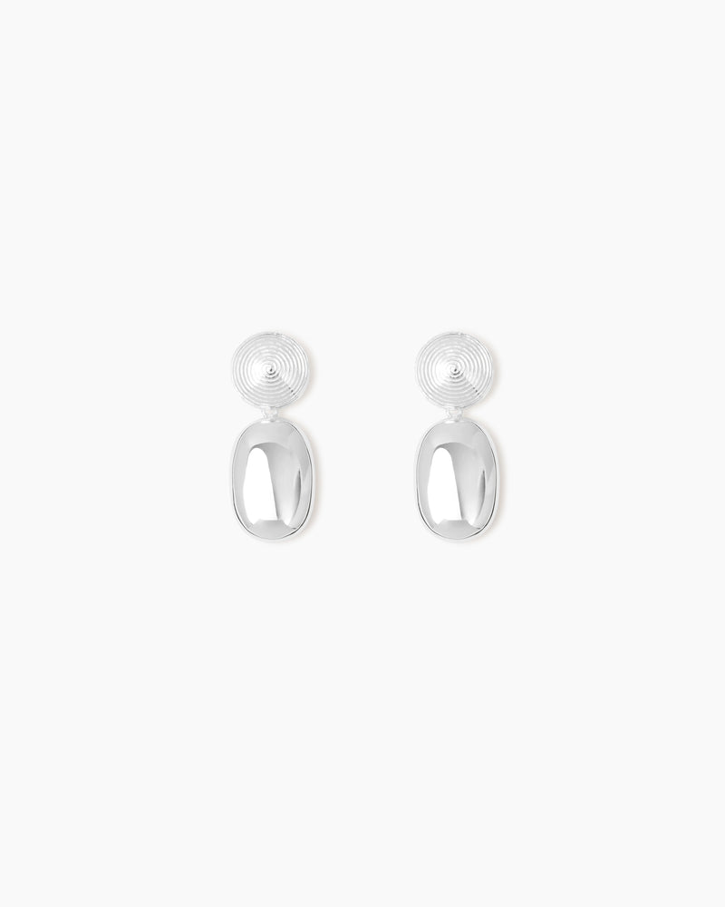 The Carla Earrings - Silver