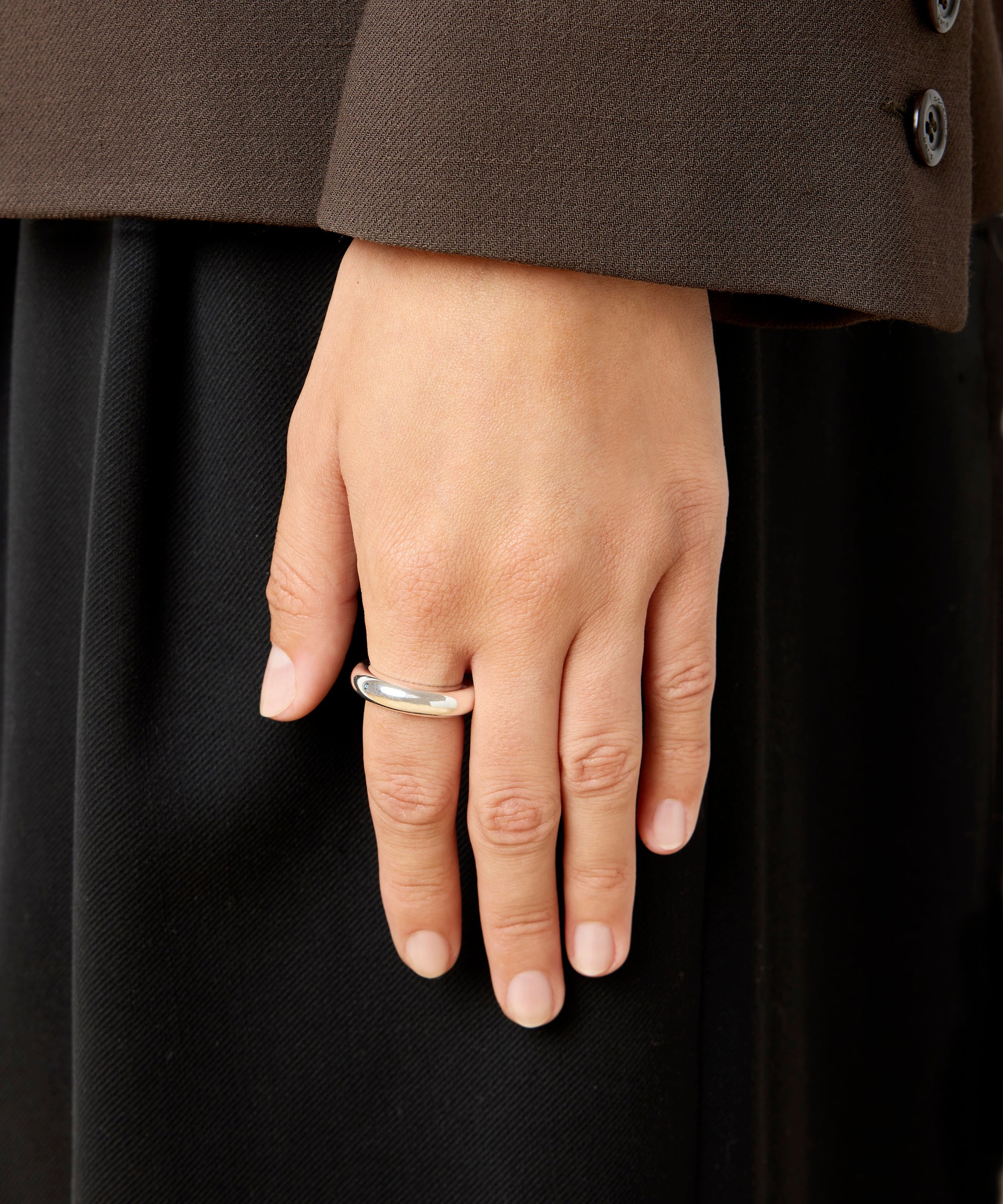 The Evie Ring - Silver