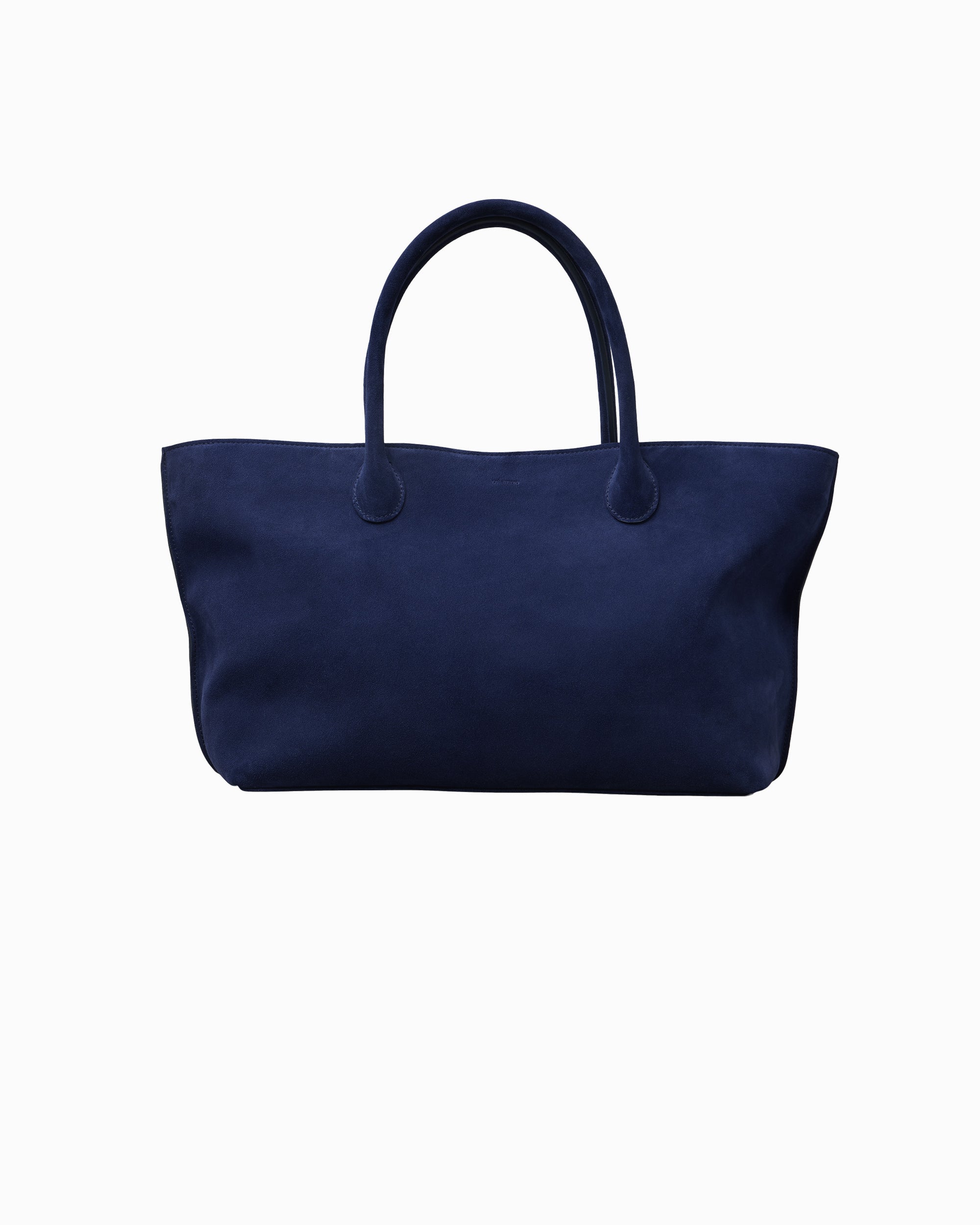 The Grace Tote - Midnight Blue Suede