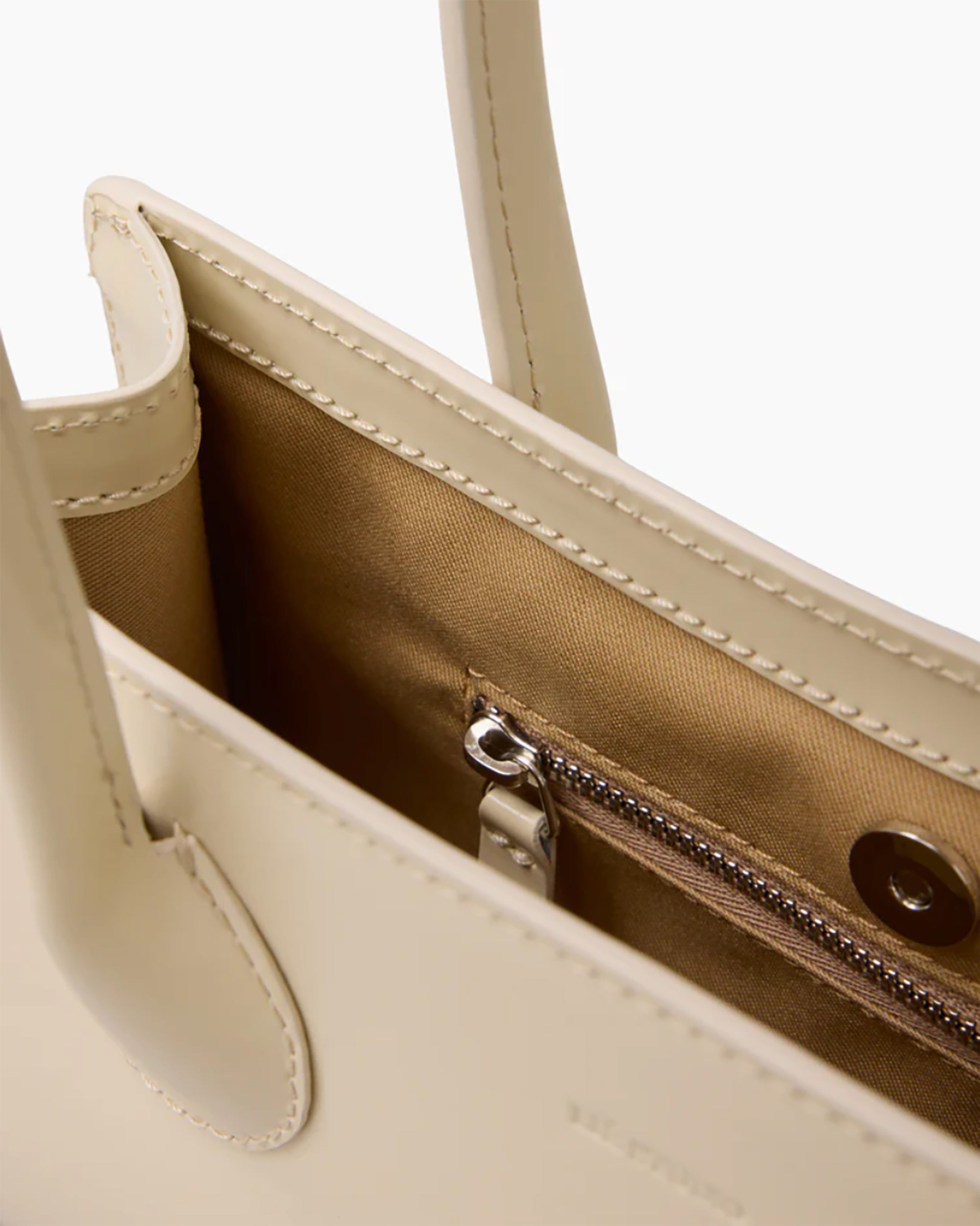 The Lou Bag - Creme Patent Leather