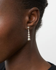 The Rebecca Earrings - Silver