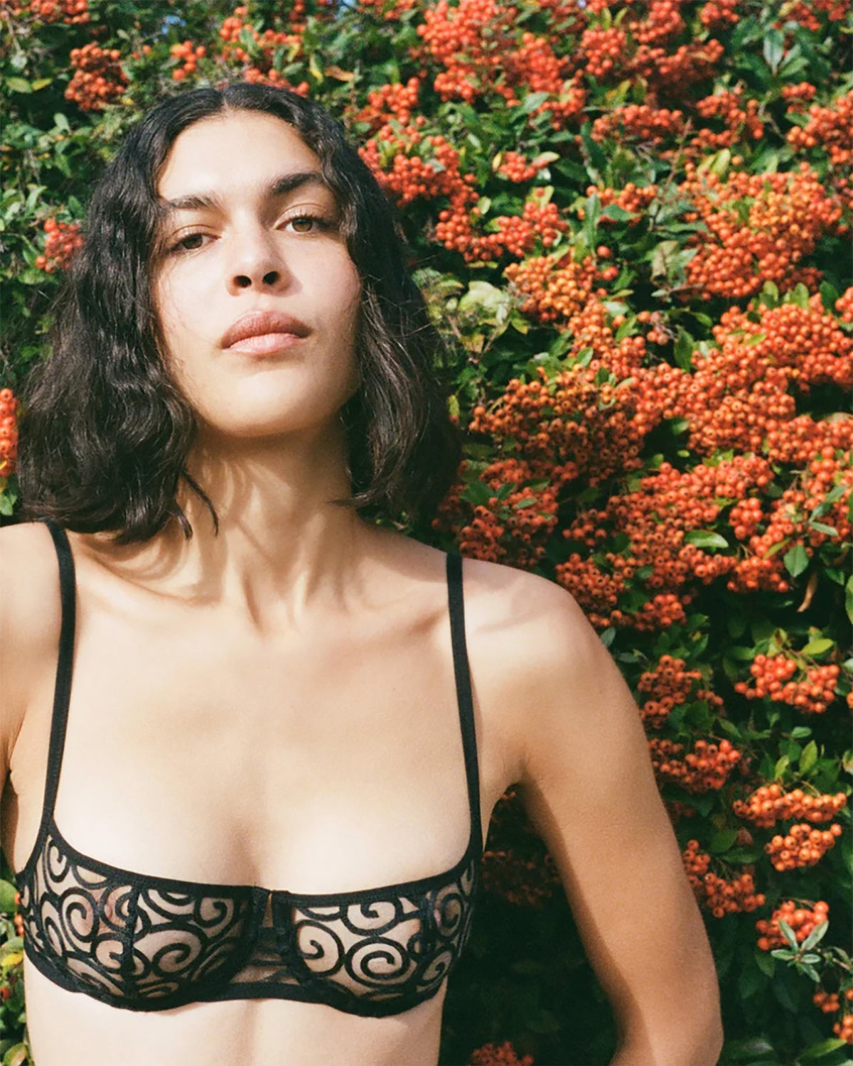 Soft Kiss Balcony Bra - Black