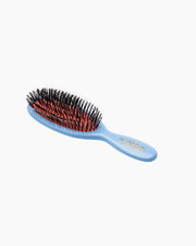 Pocket Bristle & Nylon Hairbrush BN4 - Blue