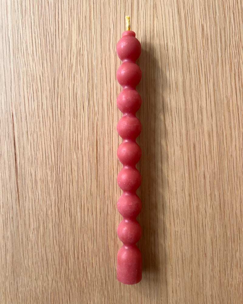 Beeswax Candle Bubble - Rose
