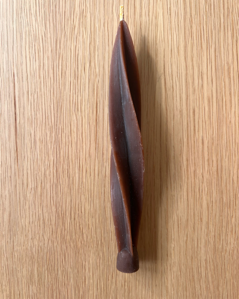 Beeswax Candle Twister - Chocolate