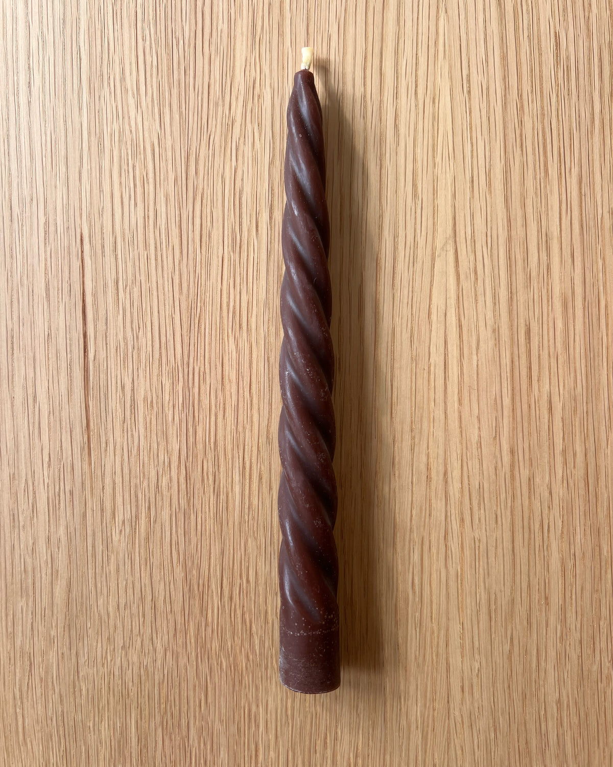 Beeswax Candle Unicorn Horn - Chocolate