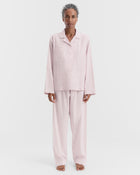 Fine Twill Woman's Pants - Hessel Stripes