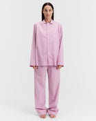 Poplin Pants - Purple Pink Stripes