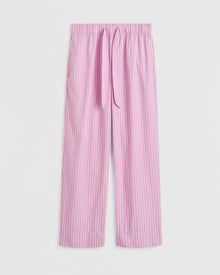 Poplin Pants - Purple Pink Stripes