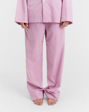 Poplin Pants - Purple Pink Stripes