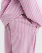 Poplin Pants - Purple Pink Stripes