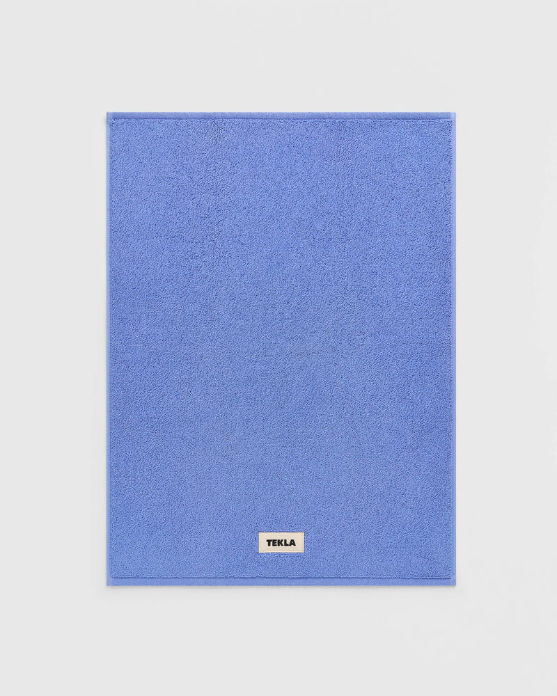 Terry Bath Mat 70X50 - Clear Blue