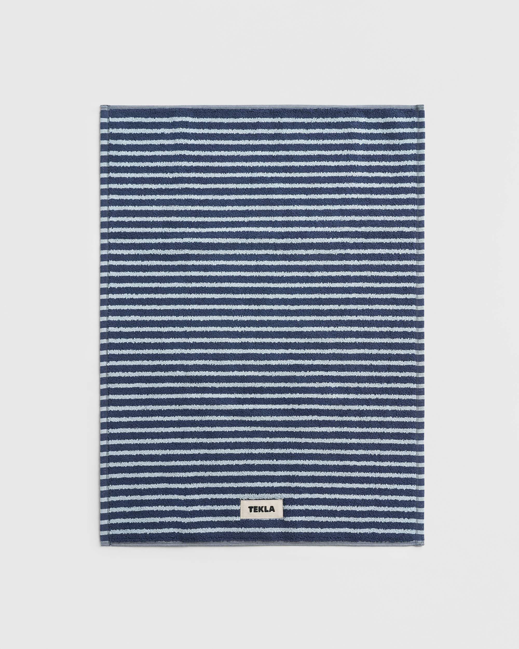 Terry Bath Mat 70X50 - River Stripes