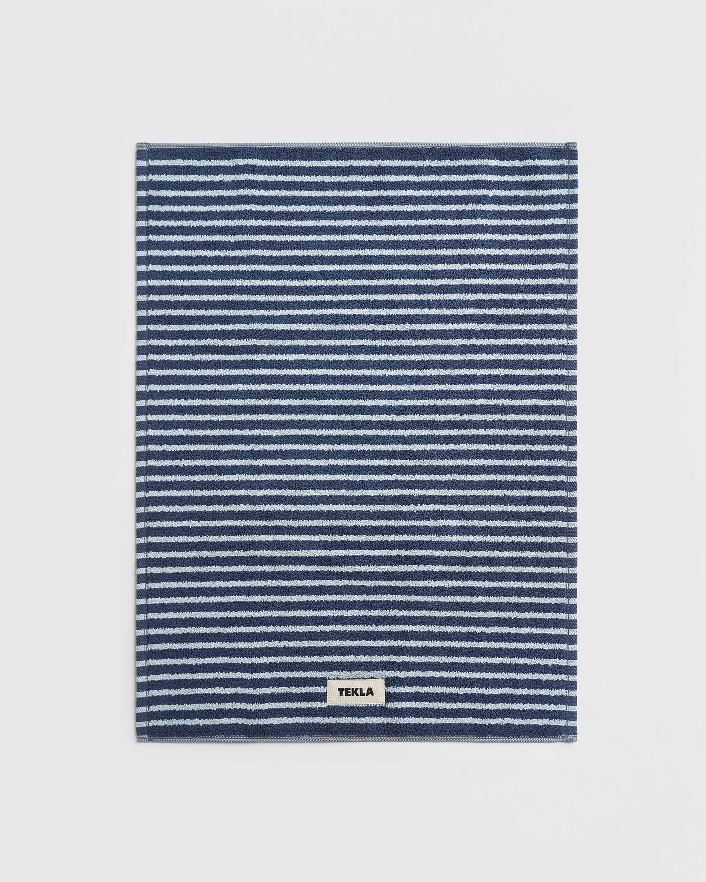 Terry Bath Mat 70X50 - River Stripes
