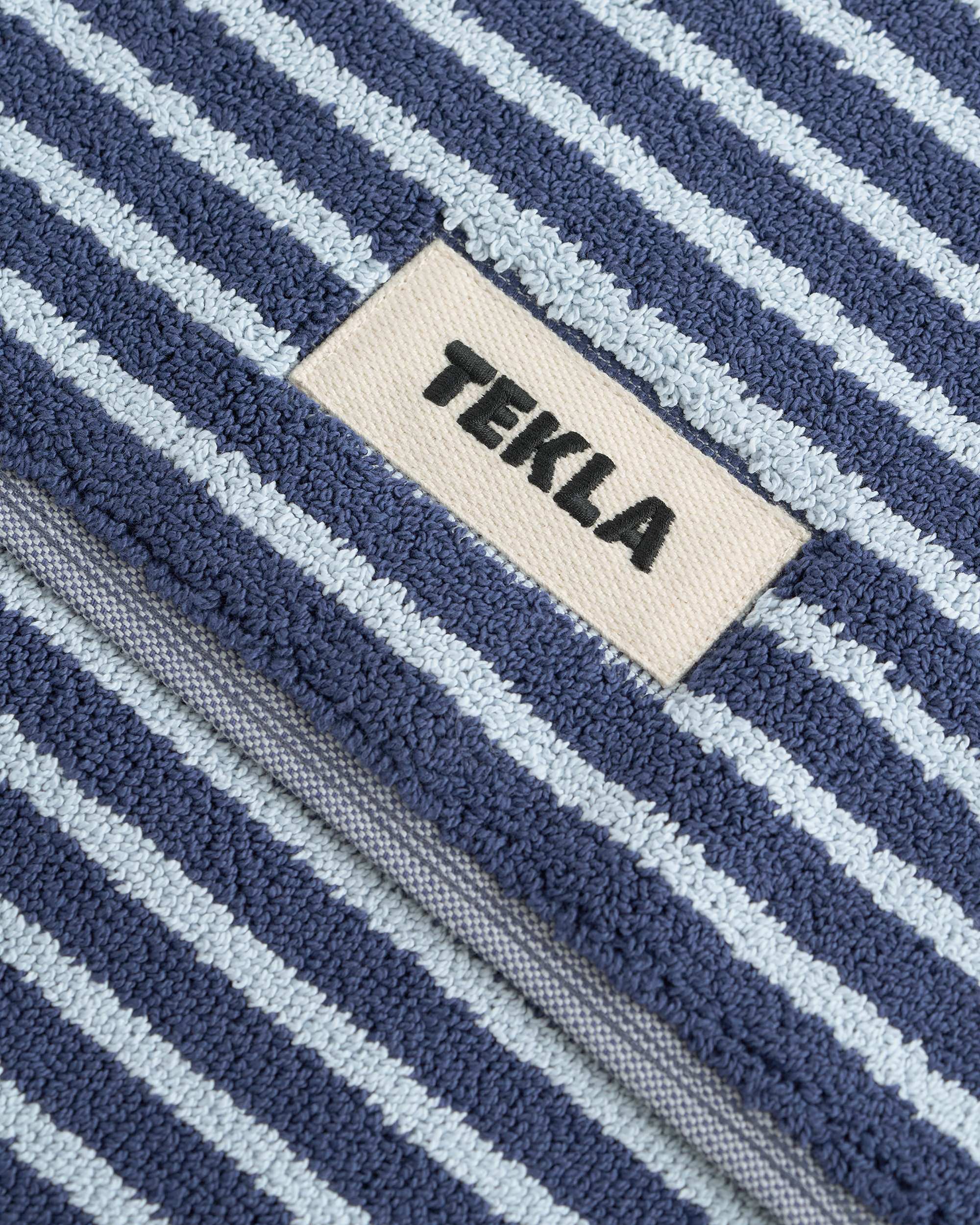 Terry Bath Mat 70X50 - River Stripes