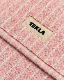 Terry Bath Mat 70X50 - Shaded Pink Stripes
