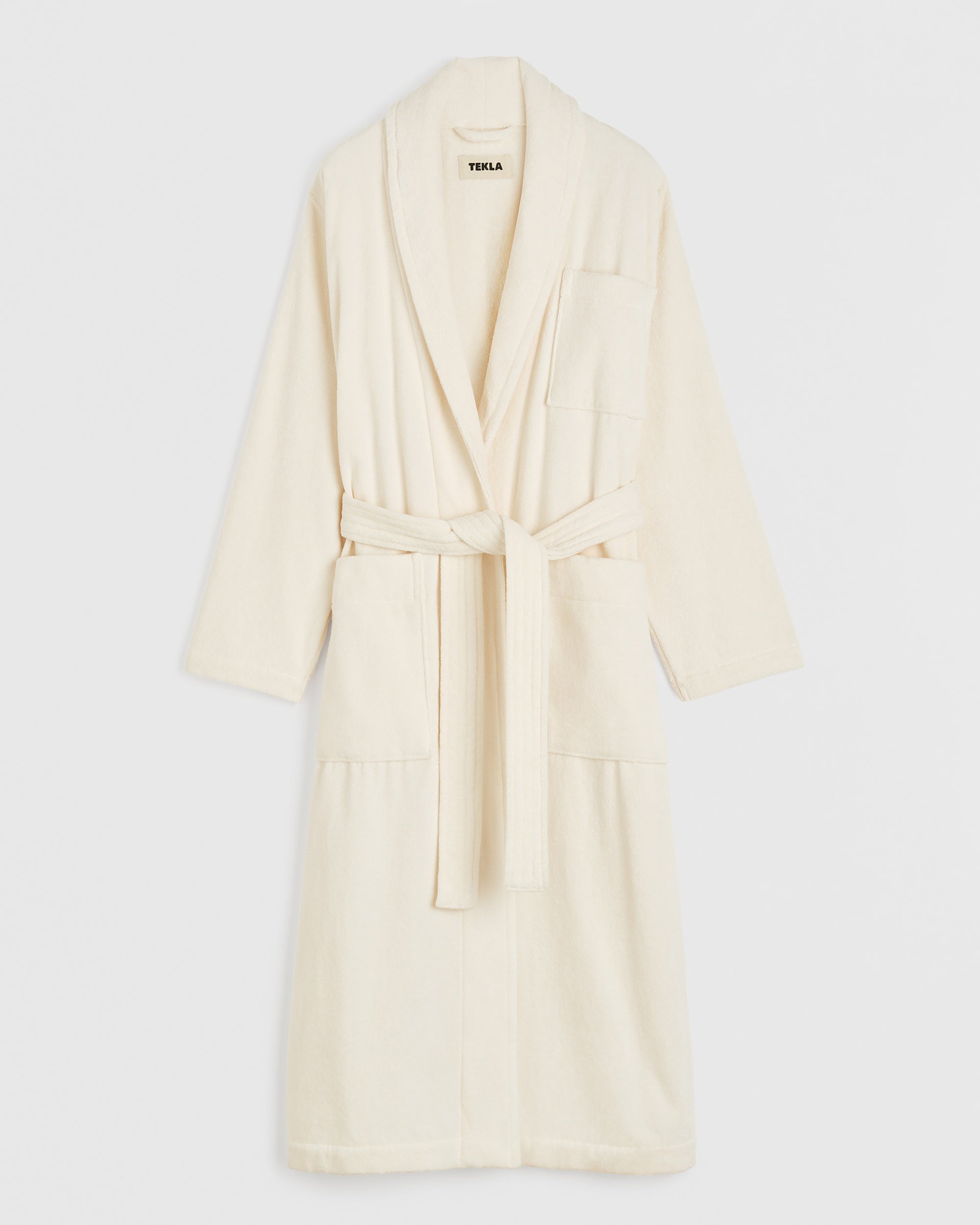 Terry Classic Bathrobe - Ivory