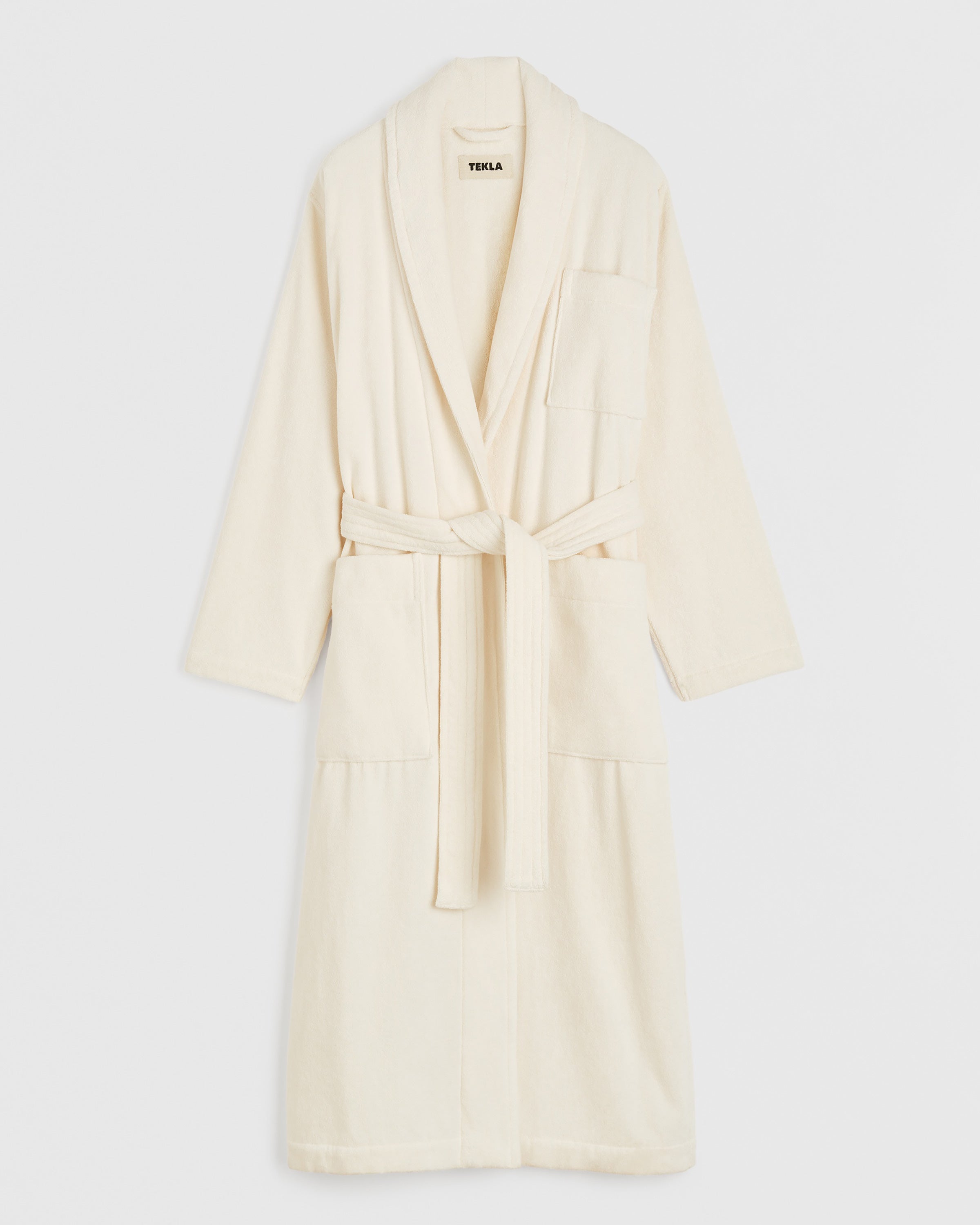 Terry Classic Bathrobe - Ivory