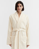 Terry Classic Bathrobe - Ivory