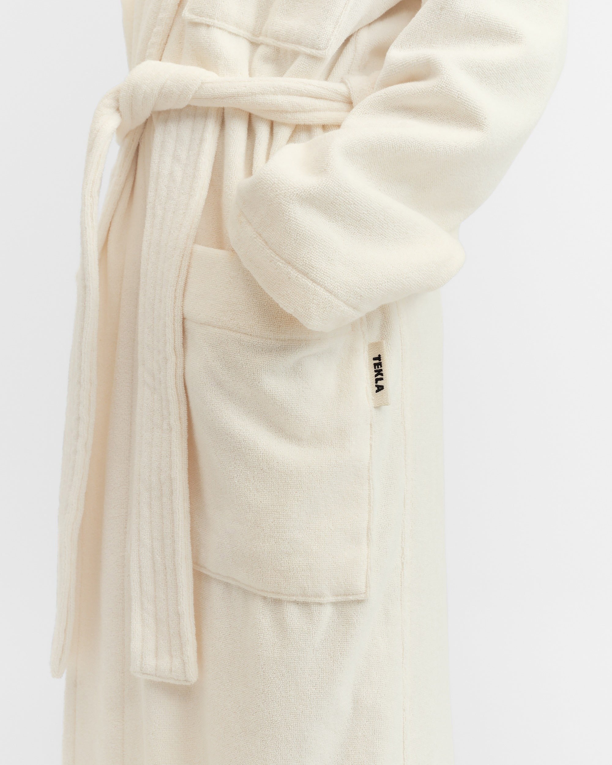 Terry Classic Bathrobe - Ivory