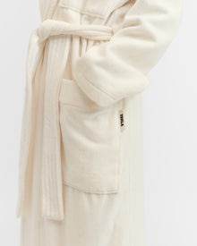Terry Classic Bathrobe - Ivory