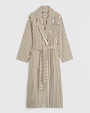 Terry Classic Bathrobe - Kodiak Stripes