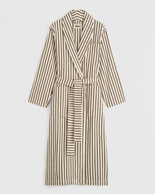 Terry Classic Bathrobe - Kodiak Stripes