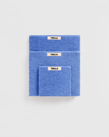 Terry Washcloth 30X30 - Clear Blue