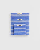 Terry Washcloth 30X30 - Clear Blue Stripes