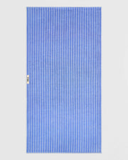 Terry Guest Towel 30X50 - Clear Blue Stripes