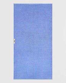 Terry Guest Towel 30X50 - Clear Blue Stripes
