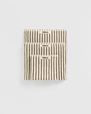 Terry Guest Towel 30X50 - Kodiak Stripes