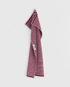 Terry Guest Towel 30X50 - Red and Rose