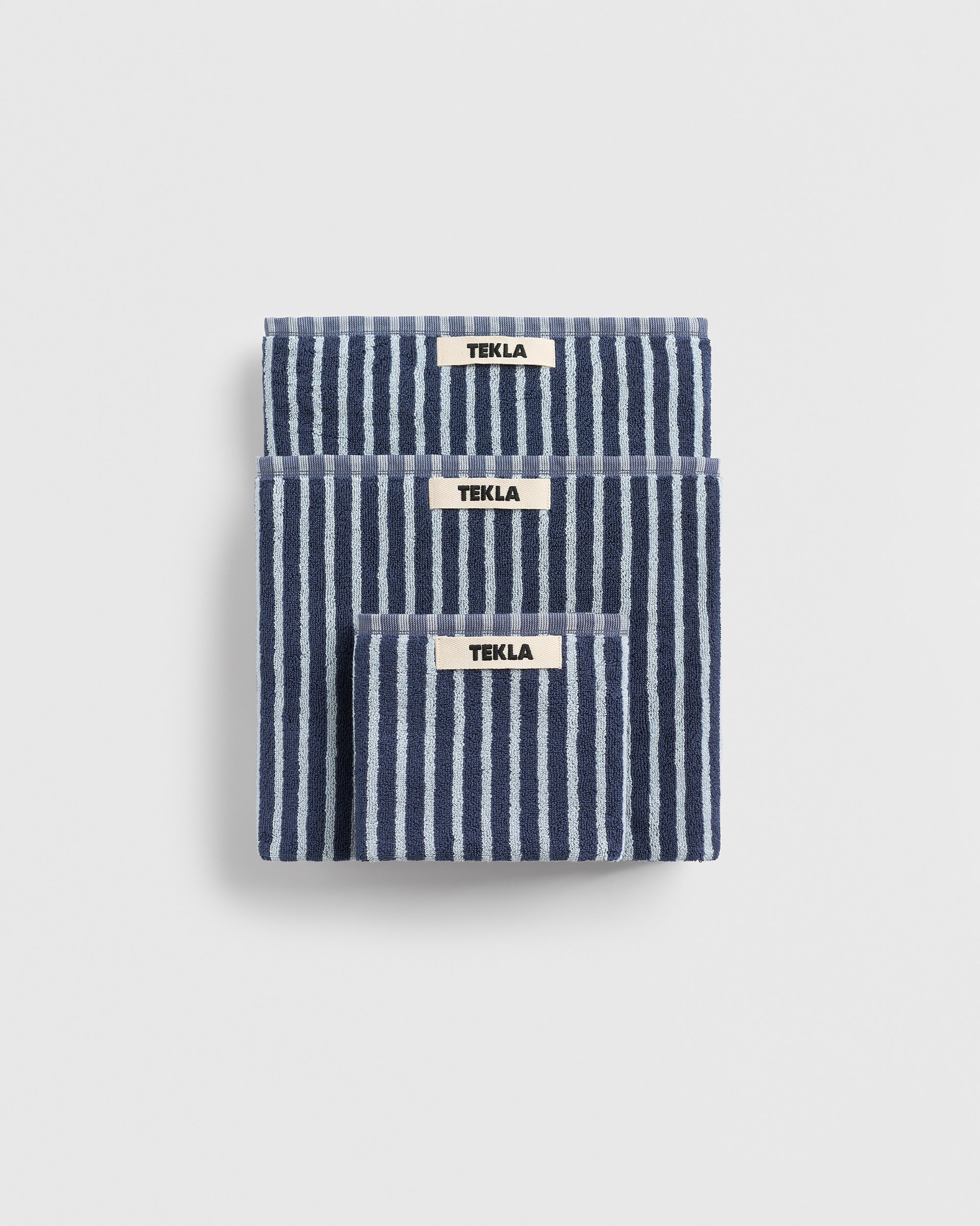 Terry Washcloth 30X30 - River Stripes