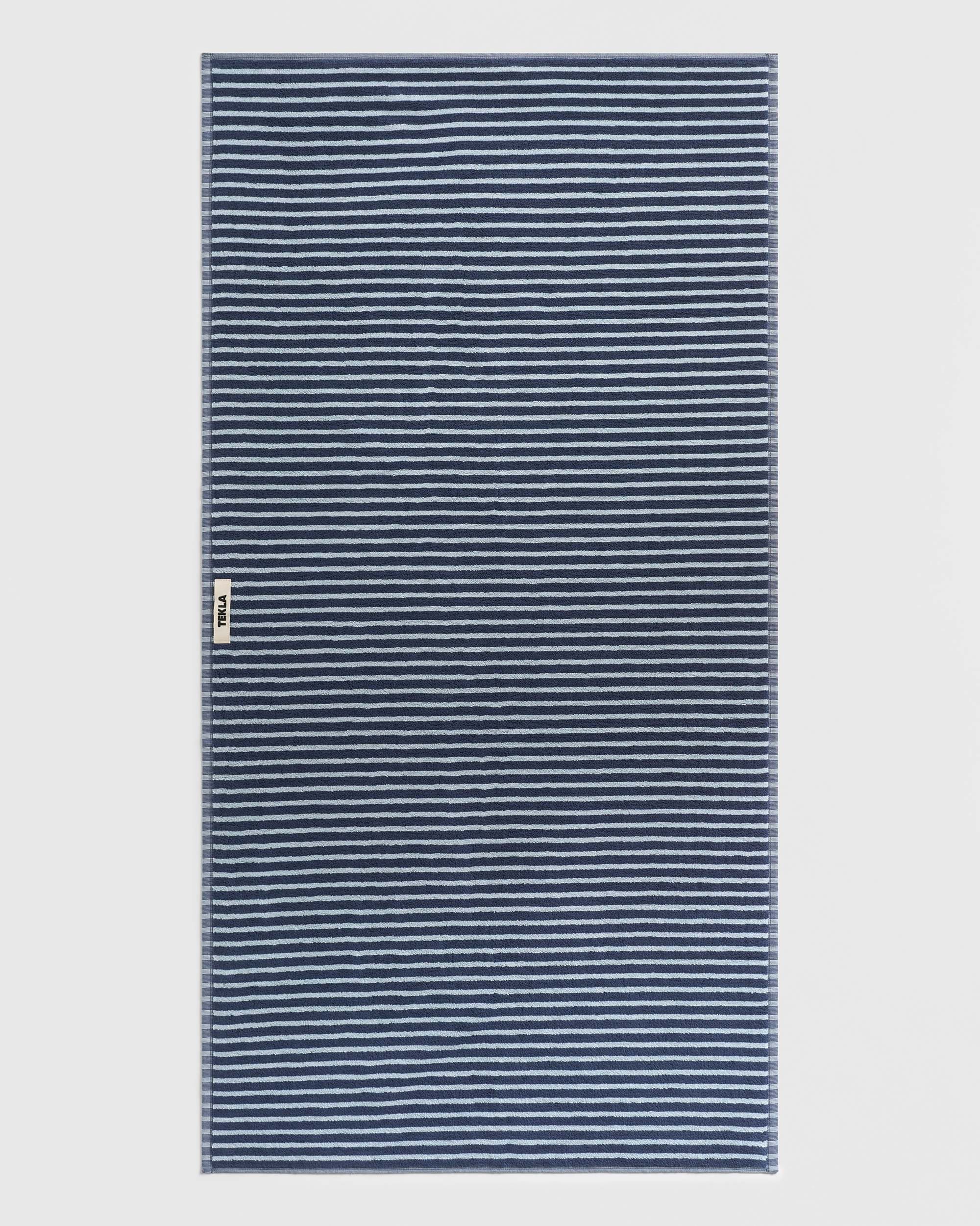 Terry Guest Towel 30X50 - River Stripes